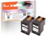 318840 - Peach Twin Pack Print-head black, compatible with HP No. 300 bk*2, CC640EE*2